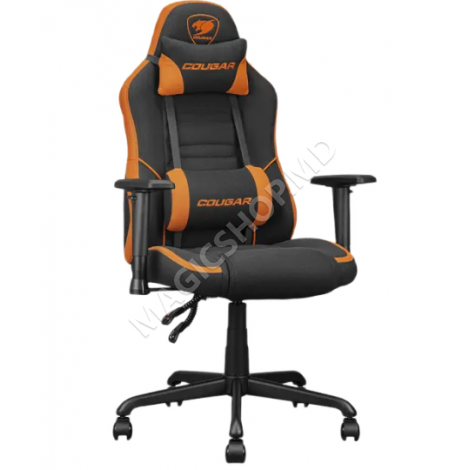 Игровое кресло Cougar Fusion S, обтянутое ПВХ-кожей